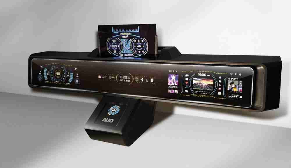 牛牛游戏Micro LED沉浸式车舱显示方案结合 可卷式、、可伸缩的Micro LED应用并可呈现不同的质感纹路，，展现人性化设计